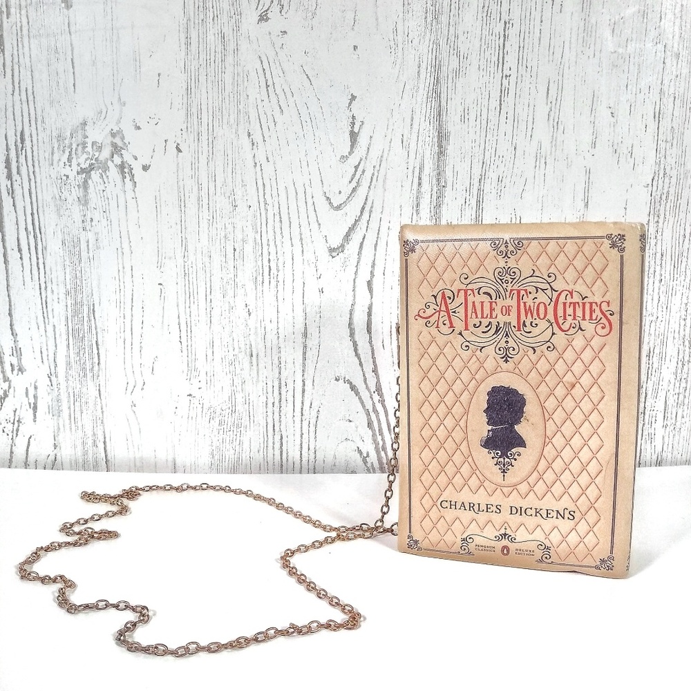 Bam forever Charles Dickens book purse